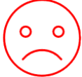 Smiley rouge